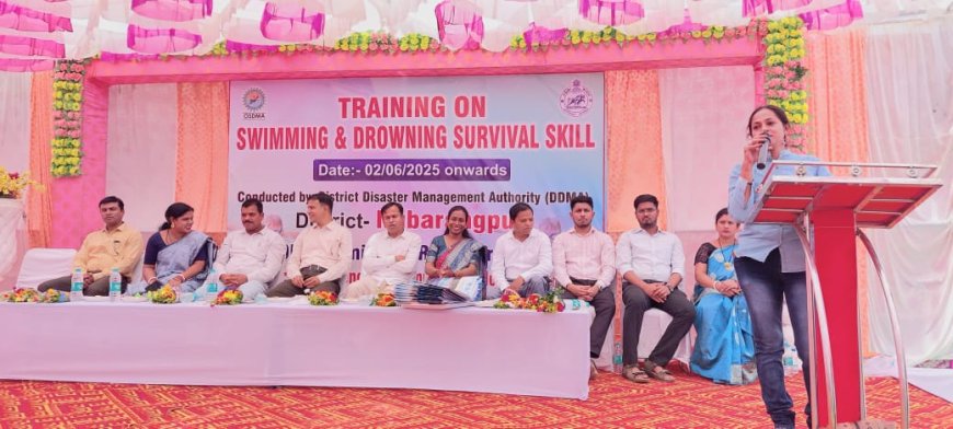 ରାଜ୍ଯ ସରକାରଙ୍କ ଦ୍ବାରା ନବରଙ୍ଗପୁର ଜିଲ୍ଲା ଉମରକୋଟ ଠାରେ ସନ୍ତରଣ ପ୍ରଶିକ୍ଷଣ ଶିବିର
