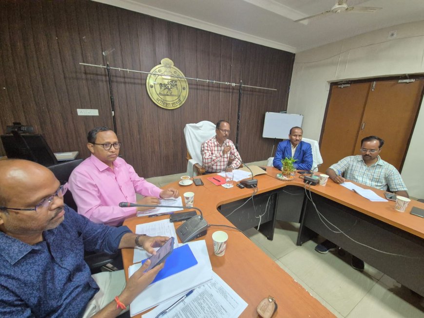ନୂଆପଡ଼ାରେ ବିକାଶ ମେଳାର ସଫଳ ଆୟୋଜନ ପାଇଁ ଜିଲ୍ଲାପାଳଙ୍କ ସମୀକ୍ଷା ବୈଠକ