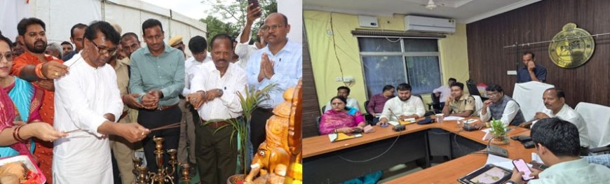 ନୂଆପଡ଼ା ଜିଲ୍ଳାର ବିକାଶ ମେଳାରେ ମାନ୍ୟବର ମନ୍ତ୍ରୀ ଗଣେଶରାମ ସିଂ ଖୁଣ୍ଟିଆ ଯୋଗଦେଇ ବିକାଶର ବାର୍ତ୍ତା ଦେଲେ