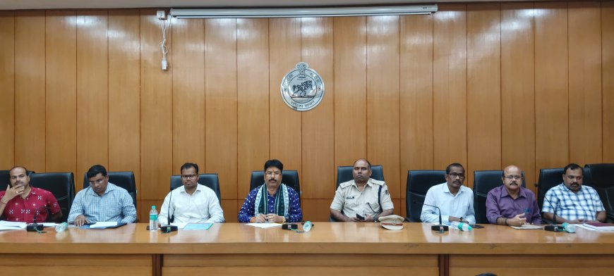 ମାନ୍ୟବର ମନ୍ତ୍ରୀଙ୍କ ଅଧ୍ୟକ୍ଷତାରେ ଡାଇରିଆ ପ୍ରତିରୋଧ ଓ ରଥଯାତ୍ରା-୨୦୨୫ ପ୍ରସ୍ତୁତି ସମ୍ପର୍କିତ ସମୀକ୍ଷା ବୈଠକ