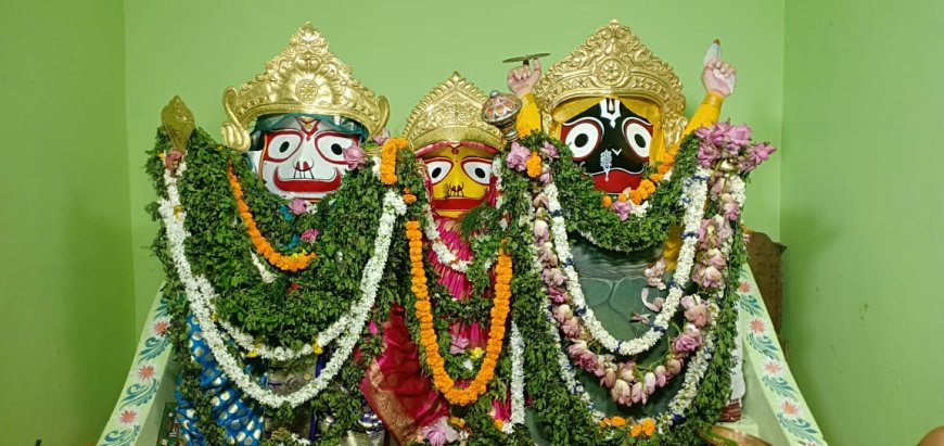 ବାଲିଗୁଡା : ଚତୁର୍ଦ୍ଧାମୂର୍ତ୍ତୀଙ୍କ କଚ୍ଛପ ଅବତାର ବେଶ