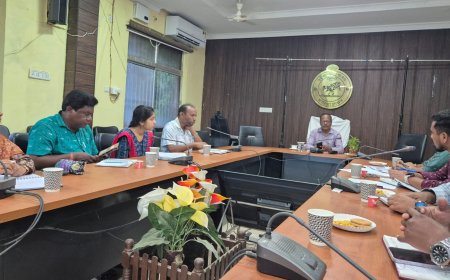 ନୂଆପଡ଼ାରେ ଜିଲ୍ଲା ସ୍ତରୀୟ ଉଦ୍ୟାନ କୃଷି ସମୀକ୍ଷା ବୈଠକ