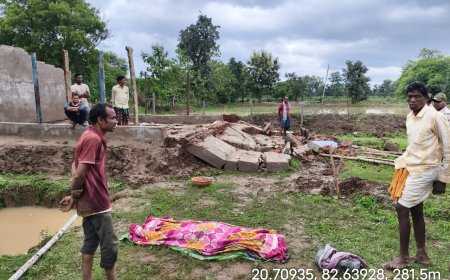 କାନ୍ଥ ପଡ଼ି ୨ ମହିଳାଙ୍କ ଜୀବନ ଗଲା, କୁନି ଝିଅ ଗୁରୁତର