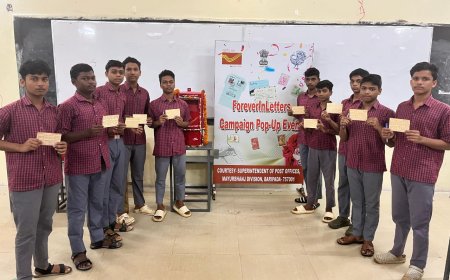 ମୟୂରଭଞ୍ଜ ଡ଼ାକ ମଣ୍ଡଳ ପକ୍ଷରୁ"ଫରଏଭର୍ ଇନ୍ ଲେଟରସ"କାର୍ଯ୍ୟକ୍ରମ ପାଳିତ