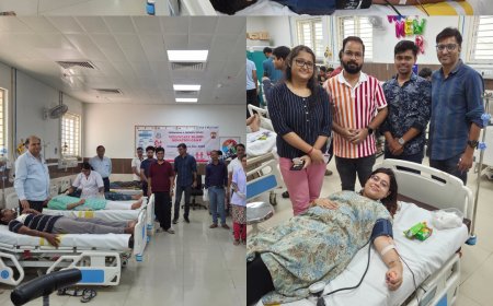 ନ୍ୟାସନାଲ ଡ଼କ୍ଟରସ ଡେ ପାଳନ ଅବସରରେ ରକ୍ତ ଦାନ ଶିବିର ଅନୁଷ୍ଠିତ