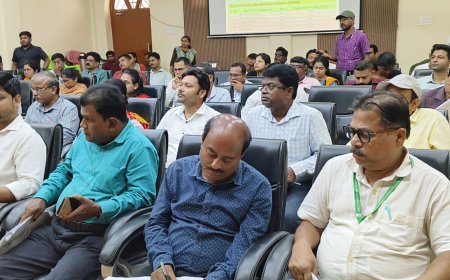 ଜିଲ୍ଲା ସ୍ତରୀୟ କୃଷି ନୀତି ନିର୍ଧାରଣ କମିଟି ବୈଠକ ଅନୁଷ୍ଠିତ:ଆନୁମାନିକ ମୋଟ ୪,୦୬,୬୨୦ ହେକ୍ଟର ଜମିରେ ଖରିଫ ଫଷଲ ପାଇଁ ଲକ୍ଷ୍ୟ ଧାର୍ଯ୍ୟ.