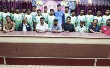 ରାଜ୍ୟସ୍ତରୀୟ ସାହାଣୀ କପ ଫୁଟବଲ ଚମ୍ପିୟାନସିପ ପାଇଁ ମୟୁରଭଞ୍ଜର ୨୫ ଜଣିଆ ଦଳ ଘୋଷିତ