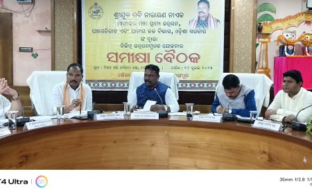 ମାନ୍ୟବର ଗ୍ରାମ୍ୟ ଉନ୍ନୟନ, ପଞ୍ଚାୟତି ରାଜ ଏବଂ ପାନୀୟ ଜଳ ବିଭାଗ ମନ୍ତ୍ରୀ  ଶ୍ରୀଯୁକ୍ତ ରବି ନାରାୟଣ ନାଏକଙ୍କ ନବରଙ୍ଗପୁର ଜିଲ୍ଲାକୁ  ଦୁଇ ଦିନିଆ ଗସ୍ତ : ସମୀକ୍ଷା ବୈଠକ ଅନୁଷ୍ଠିତ