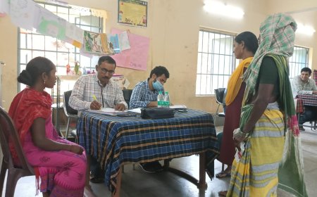 କୋଟିଆ ଠାରେ ମେଗା ସ୍ବାସ୍ଥ୍ୟ ଶିବିର