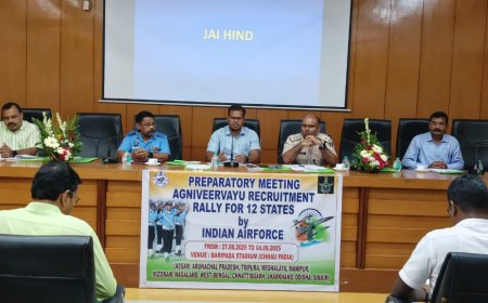 ମୟୁରଭଞ୍ଜ ଜିଲ୍ଳାରେ ୧୨ଗୋଟି ରାଜ୍ୟ ପାଇଁ ଭାରତୀୟ ବାୟୁସେନା ତରଫରୁ ଅନୁଷ୍ଠିତ ହେବ ଅଗ୍ନିବୀରବାୟୁ ନିଯୁକ୍ତି ରାଲି