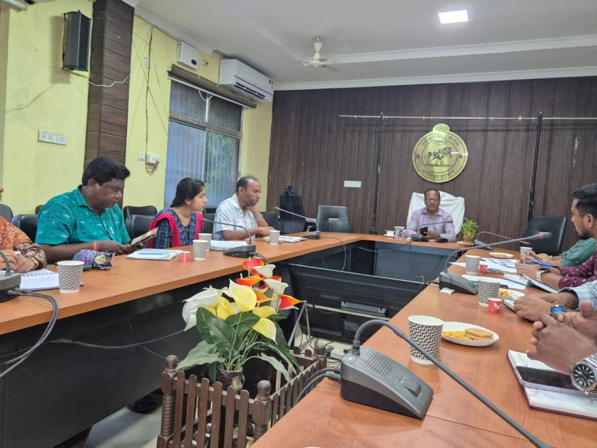 ନୂଆପଡ଼ାରେ ଜିଲ୍ଲା ସ୍ତରୀୟ ଉଦ୍ୟାନ କୃଷି ସମୀକ୍ଷା ବୈଠକ