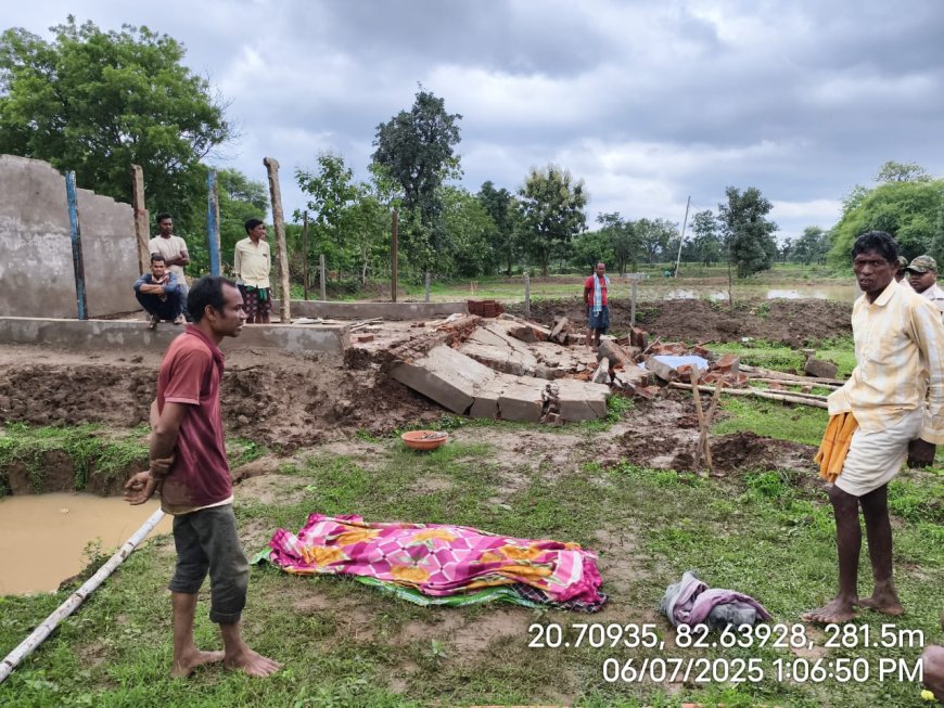 କାନ୍ଥ ପଡ଼ି ୨ ମହିଳାଙ୍କ ଜୀବନ ଗଲା, କୁନି ଝିଅ ଗୁରୁତର