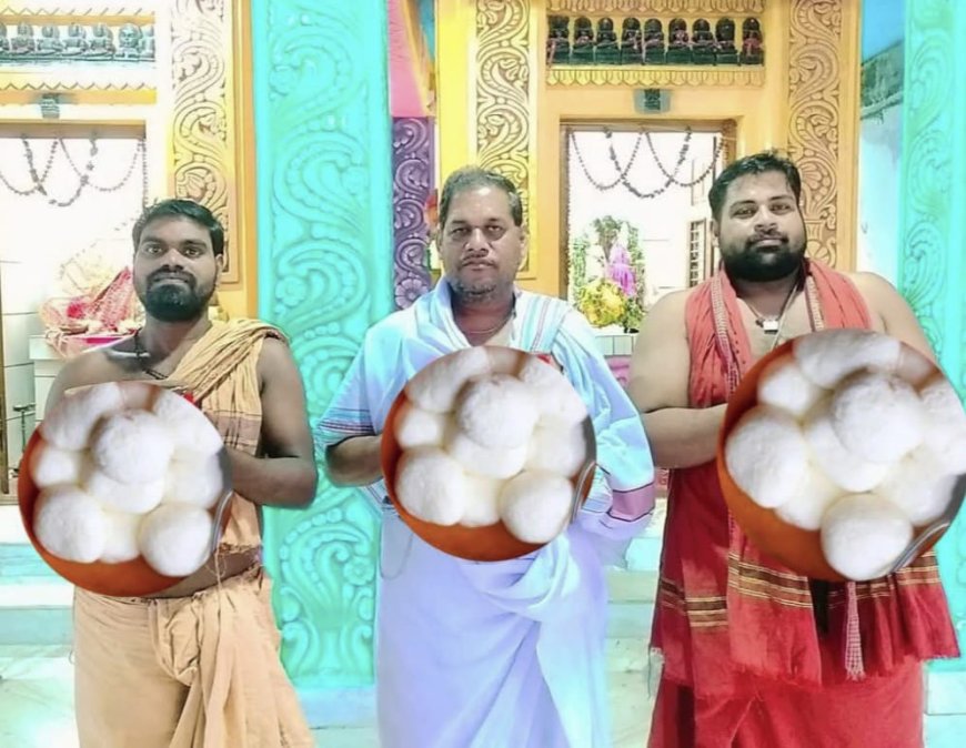 ନିଳାଦ୍ରୀ ବିଜେ ଶେଷ: ରସଗୋଲାରେ ଲକ୍ଷ୍ମୀଙ୍କ ମାନଭଞ୍ଜନ କଲେ କାଳିଆ ସାଆନ୍ତ