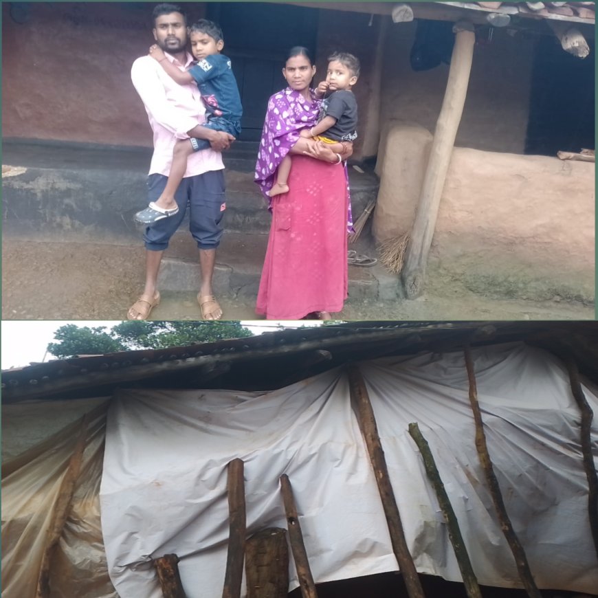 ।। ପଲିଥିନ କାନ୍ଥରେ ବିତୁଛି ଚାରି ଜୀବନ, ବାରମ୍ବାର କଟୁଛି ଆବାସଯୋଜନାରେ ନାଁ ।।