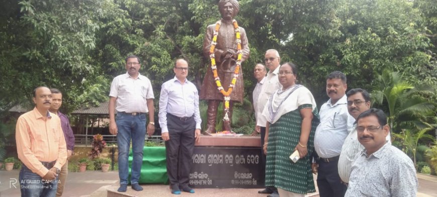 ମହାରାଜା ଶ୍ରୀରାମଚନ୍ଦ୍ର ଭଞ୍ଜଦେଓ ବିଶ୍ୱବିଦ୍ୟାଳୟରେ କୁଳପତି ପ୍ରଫେସର ବିଧୂଭୂଷଣ ମିଶ୍ରଙ୍କ କାର୍ଯ୍ୟରେ ଯୋଗଦାନ