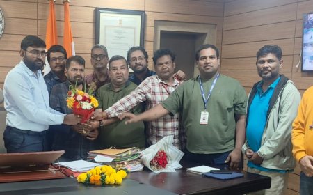 ।। ନୂତନ ଜିଲାପାଳଙ୍କୁ ଓୟୁଜେ ପକ୍ଷରୁ ସ୍ବାଗତଃ ସମ୍ବର୍ଦ୍ଧନା ।।