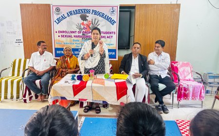 ଜିଲ୍ଲା ଆଇନ ସେବା ପ୍ରାଧିକରଣ ପକ୍ଷରୁ ଆଇନ ସଚେତନତା ଶିବିର