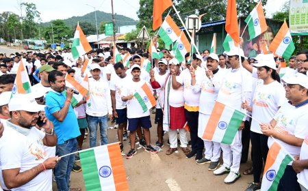 ସ୍ୱାଧୀନତା ଦିବସ ଉପଲକ୍ଷେ ମିନି ମାରାଥନ ଦୌଡ଼ ପ୍ରତିଯୋଗିତା