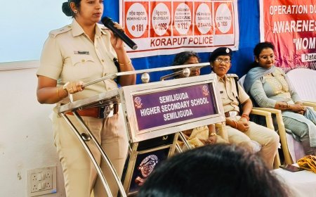 ସେମିଳିଗୁଡା ମହାବିଦ୍ୟାଳୟରେ : ଅପରେସନ୍ ଦୁର୍ଗା  ନାରୀ ସୁରକ୍ଷା ସଚେତନ ଶିବିର ଆୟୋଜିତ