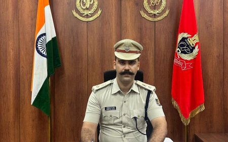 ନୂଆପଡା ଏସ.ପି ଭାବରେ ଅମୃତପାଲ ସିଂ ଆଇ.ପି.ଏସ) ଙ୍କ ଯୋଗଦାନ