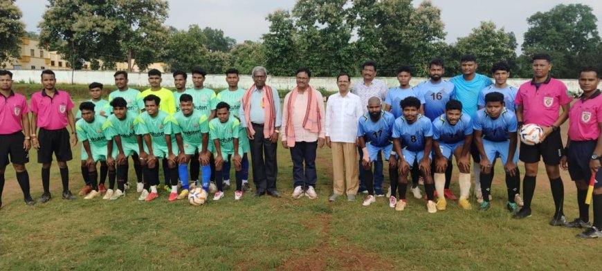 ୭୯ ତମ ସ୍ୱାଧୀନତା ଦିବସ ଉପଲକ୍ଷେ ଫୁଟବଲ ଚମ୍ପିୟାନ ସିପ ଉଦଘାଟିତ: ଢୁପା ଦଳ ଦିଜୟୀ