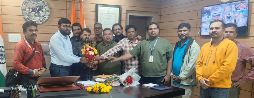 ।। ନୂତନ ଜିଲାପାଳଙ୍କୁ ଓୟୁଜେ ପକ୍ଷରୁ ସ୍ବାଗତଃ ସମ୍ବର୍ଦ୍ଧନା ।।