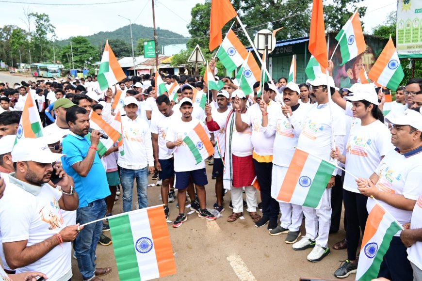 ସ୍ୱାଧୀନତା ଦିବସ ଉପଲକ୍ଷେ ମିନି ମାରାଥନ ଦୌଡ଼ ପ୍ରତିଯୋଗିତା