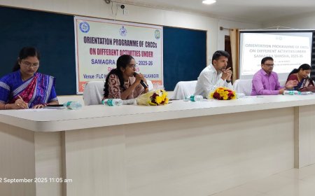 ନୂତନ ସିଆରସିସି ମାନଙ୍କ ଜିଲ୍ଲାସ୍ତରୀୟ ତାଲିମ ଶିବିର