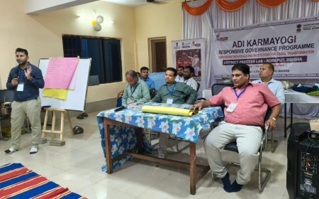 କୋରାପୁଟ ଠାରେ ଆଦି କର୍ମଯୋଗୀ ଅଭିଯାନ ବ୍ଲକ ମାଷ୍ଟର ଟ୍ରେନର ମାନଙ୍କର ୩ ଦିନିଆ ତାଲିମ ଶିବିର ଆରମ୍ଭ ହୋଇଛି