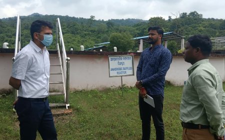 ମାଲକାନଗିରି ପୌରପରିଷଦର ବିଭିନ୍ନ ଉନ୍ନୟନ ମୂଳକ କାର୍ଯ୍ୟ ବୁଲି ଦେଖିଲେ ଜିଲ୍ଲାପାଳ