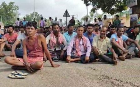 ୟୁରିଆ ସାରର ଅଭାବ, ଅବରୋଧ କରିଲେ ଚାଷୀ ୩୨୬ନଂ ଜାତୀୟ ରାଜପଥ