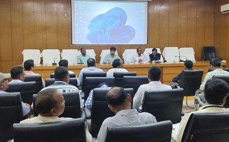 ପ୍ରକଳ୍ପ ନିର୍ମାଣ କାର୍ଯ୍ୟର ଅଗ୍ରଗତି ସମ୍ପର୍କରେ ସମୀକ୍ଷା କଲେ ମାନ୍ୟବର ମନ୍ତ୍ରୀ ଗୃହ ନିର୍ମାଣ ଓ ନଗର ଉନ୍ନୟନ ତଥା ସାଧାରଣ ଉଦ୍ୟୋଗ ବିଭାଗ, ଡା. କୃଷ୍ଣଚନ୍ଦ୍ର ମହାପାତ୍ର