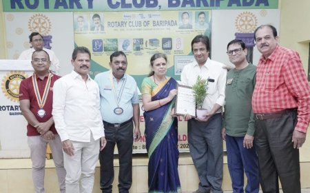 ବିଶ୍ୱ ସାକ୍ଷରତା ଦିବସରେ ଶିକ୍ଷକ ସୋମନାଥ ସିଂହ ସମ୍ବର୍ଦ୍ଧିତ