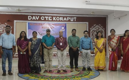 ଡି ଏ ଭି ଶିକ୍ଷକ ଶିକ୍ଷା ମହାବିଦ୍ୟାଳୟ ରେ ତ୍ରି ଦିବସୀୟ ଦୀକ୍ଷା ଆରମ୍ଭ ସମାରୋହ ଆୟୋଜିତ