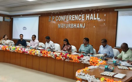 ମାନ୍ୟବର ରାଜ୍ୟ ନିର୍ବାଚନ କମିଶନରଙ୍କ ମୟୂରଭଞ୍ଜ ଜିଲ୍ଲା ଗସ୍ତ