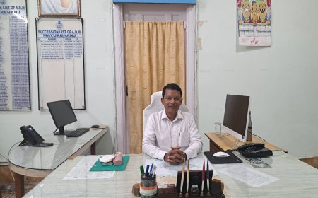 ମୟୂରଭଞ୍ଜର ନୂତନ ଅତିରିକ୍ତ ଜିଲ୍ଲାପାଳ ଭାବେ ଶ୍ରୀ ଦୁଖବନ୍ଧୁ ନାୟକଙ୍କ ଯୋଗଦାନ