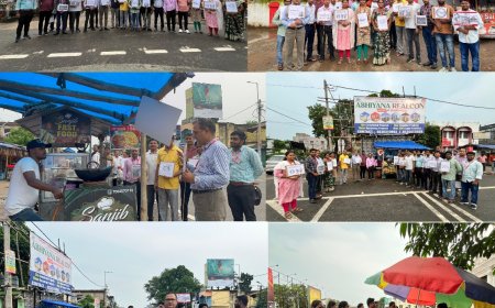 ମୟୂରଭଞ୍ଜ ଡ଼ାକ ମଣ୍ଡଳ ପକ୍ଷରୁ "ସେ ନୋ ଟୁ ସିଙ୍ଗଲ ୟୁଜ ପ୍ଲାଷ୍ଟିକ" ସଚେତନତା କାର୍ଯ୍ୟକ୍ରମ ପାଳିତ