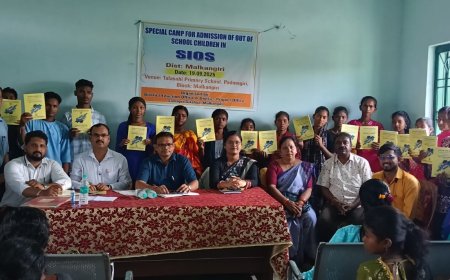 ଅଧାରୁ ପାଠ ଛାଡିଥିବା ପିଲାମାନଙ୍କୁ  ରାଜ୍ୟ ମୁକ୍ତ ବିଦ୍ୟାଳୟରେ  ଆଡମିଶନ ନେଇ ସ୍ୱତନ୍ତ୍ର ଶିବିର