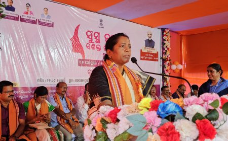 ବାରିପଦା ଠାରେ "ସୁସ୍ଥ ନାରୀ, ସଶକ୍ତ ପରିବାର" ଅଭିଯାନ ସମ୍ପର୍କିତ କାର୍ଯ୍ୟକ୍ରମ ଅନୁଷ୍ଠିତ