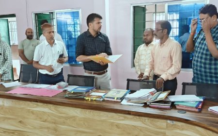 ତାର୍ଲାକୋଟା ଗ୍ରାମ ପଞ୍ଚାୟତରେ ବିଭିନ୍ନ ଉନ୍ନୟନ ମୂଳକ କାର୍ଯ୍ୟ ସମୀକ୍ଷା କଲେ ଜିଲ୍ଲାପାଳ