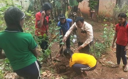 କୋରାପୁଟ ଜିଲ୍ଲା ନନ୍ଦପୁର ବ୍ଲକ ବୃକ୍ଷ ରୋପଣ କାର୍ଯ୍ୟକ୍ରମ ପ୍ରଧାନମନ୍ତ୍ରୀଙ୍କ ଜନ୍ମ ଦିନ ଅବସରରେ