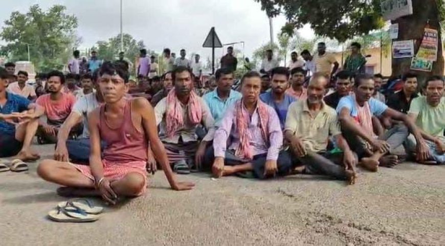 ୟୁରିଆ ସାରର ଅଭାବ, ଅବରୋଧ କରିଲେ ଚାଷୀ ୩୨୬ନଂ ଜାତୀୟ ରାଜପଥ