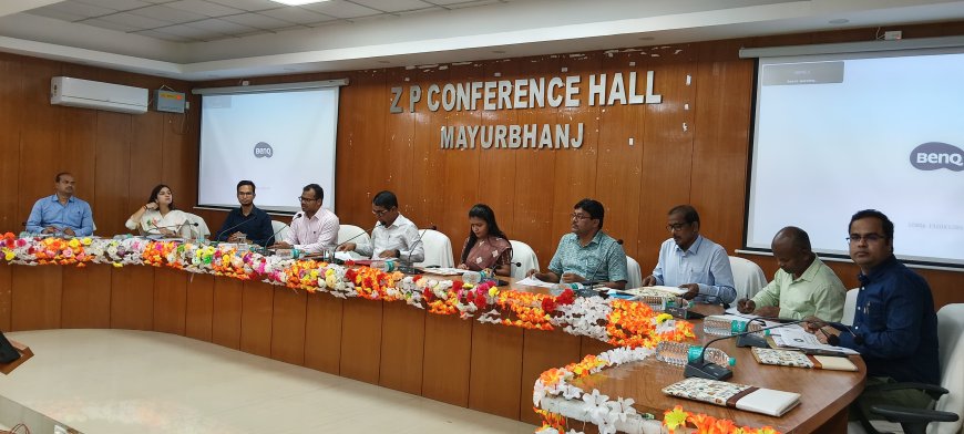 ମାନ୍ୟବର ରାଜ୍ୟ ନିର୍ବାଚନ କମିଶନରଙ୍କ ମୟୂରଭଞ୍ଜ ଜିଲ୍ଲା ଗସ୍ତ