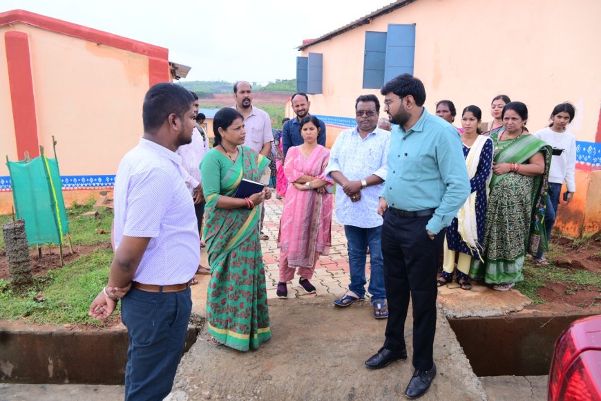 ଜିଲ୍ଲାପାଳଙ୍କ କୋରାପୁଟ ବ୍ଲକ ଓ ସୁନାବେଡା ପୌରପରିଷଦର ବିଭିନ୍ନ ଅଞ୍ଚଳ ପରିଦର୍ଶନ