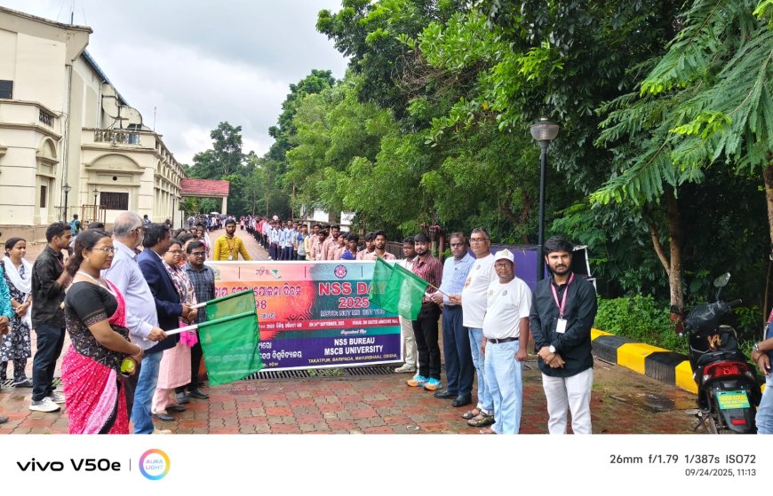 ମହାରାଜା ଶ୍ରୀରାମଚନ୍ଦ୍ର ବିଶ୍ୱବିଦ୍ୟାଳୟରେ ଜାତୀୟ ସେବା ଯୋଜନା ଦିବସ ପାଳିତ