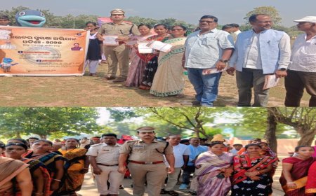 ଅନଲାଇନ ଠକେଇ ରୋକିବା ଓ ସୁରକ୍ଷିତ ରହିବା ପାଇଁ ମାଲକାନଗିରି ଥାନା ପକ୍ଷରୁ ସାଇବର ସୁରକ୍ଷା ଅଭିଯାନ