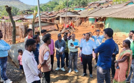 ବିଭିନ୍ନ ଉନ୍ନୟମୂଳକ ପ୍ରକଳ୍ପ ନିମନ୍ତେ ବଣ୍ଡାଘାଟି ଗସ୍ତ କଲେ ଜିଲ୍ଲାପାଳ