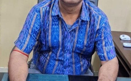 ନୂତନ ମୁଖ୍ୟ ଜିଲ୍ଲା କୃଷି ଅଧିକାରୀଙ୍କ କାର୍ଯ୍ୟରେ ଯୋଗଦାନ