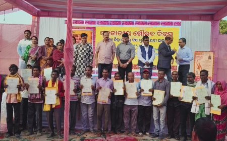 ଜନଜାତୀୟ ଗୌରବ ଦିବସ ଜିଲାସ୍ତରୀୟ ବିର୍ସା ମୁଣ୍ତା ଜୟନ୍ତୀ ପାଳନ