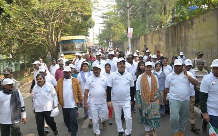 ସର୍ଦ୍ଦାର ବଲ୍ଲଭଭାଇ ପଟେଲଙ୍କ ୧୫୦ତମ ଜନ୍ମ ବାର୍ଷିକୀ ପରିପ୍ରେକ୍ଷୀରେ ଏକତା ପଦଯାତ୍ରା ଆୟୋଜିତ